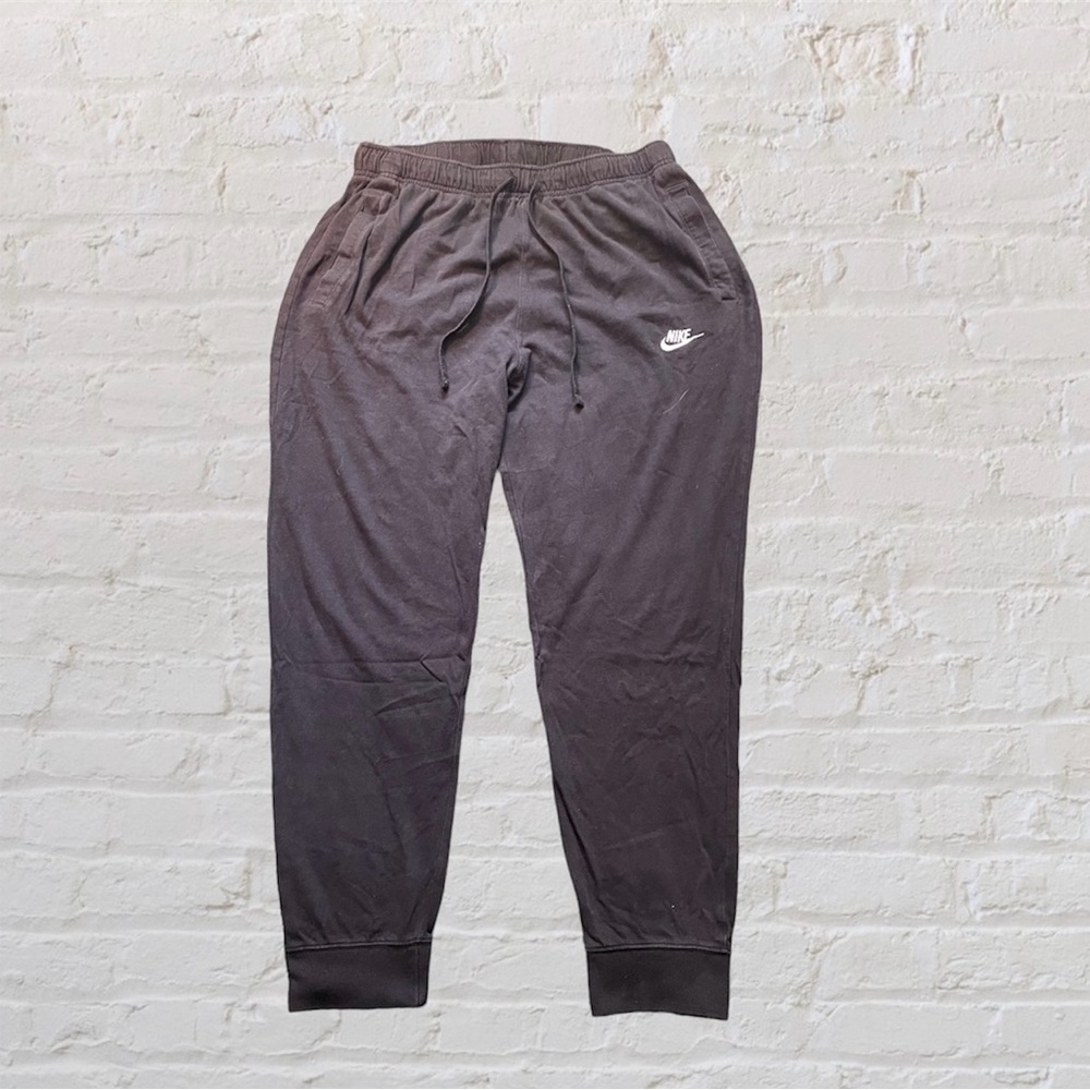 Nike y2k black lightweight cuffed sweatpants sz xl